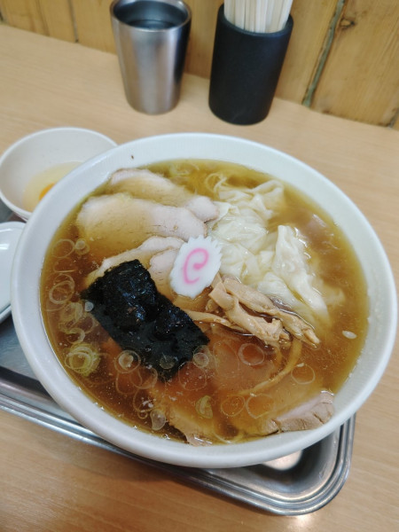 「チャーシューワンタン麺(1,500円)」@大宮大勝軒の写真