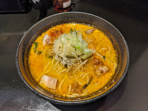 「坦々麺 960円」@白河多加水麺 奥我の写真