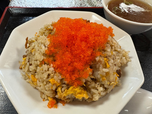 「とび子チャーハン950円+ラーメン600円」@丸鶴の写真