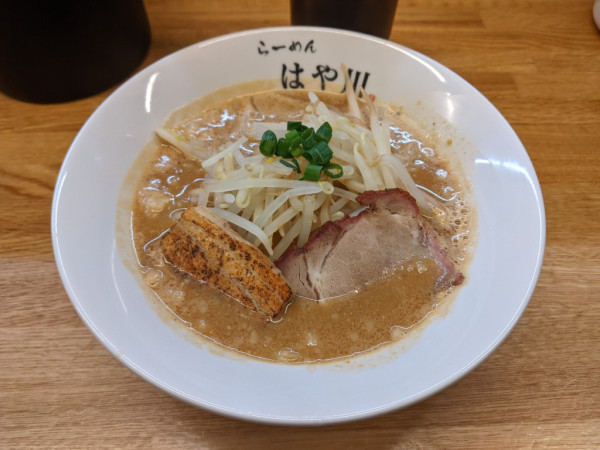 「濃厚みそらーめん」@らーめんはや川 京都祇園店の写真