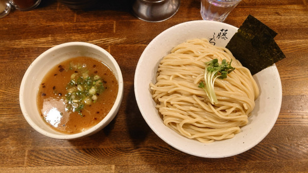 「鶏白湯つけ麺（870）+特盛（250円）」@麺屋 藤しろ 目黒店の写真