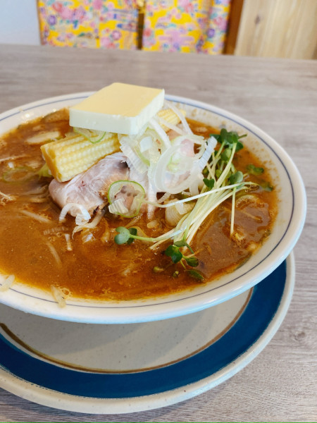 「味噌バターラーメン」@煮干し中華そば ぶっとび亭の写真