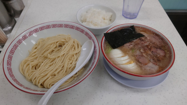 「つけ中華(1,000円)+ライス(無料)」@マルショーラーメン ヨドバシAkiba店の写真