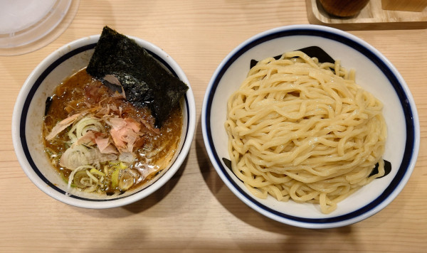「つけ麺（980円）+大盛（150円）」@玉 渋谷メトロプラザ店の写真