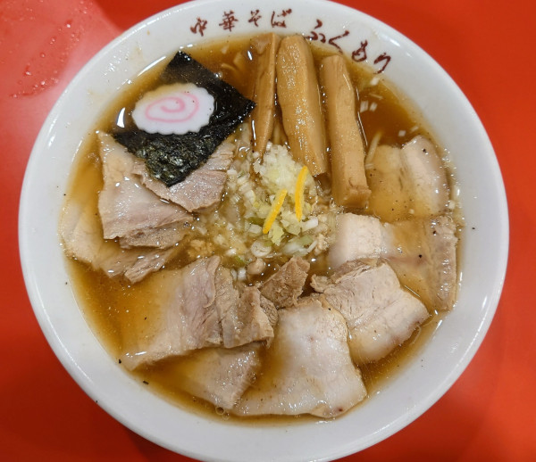 「肉そば（1,240円）」@中華そば ふくもりの写真