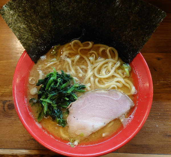 「ラーメン（830円）+ライス（100円）」@吉祥寺 武蔵家の写真