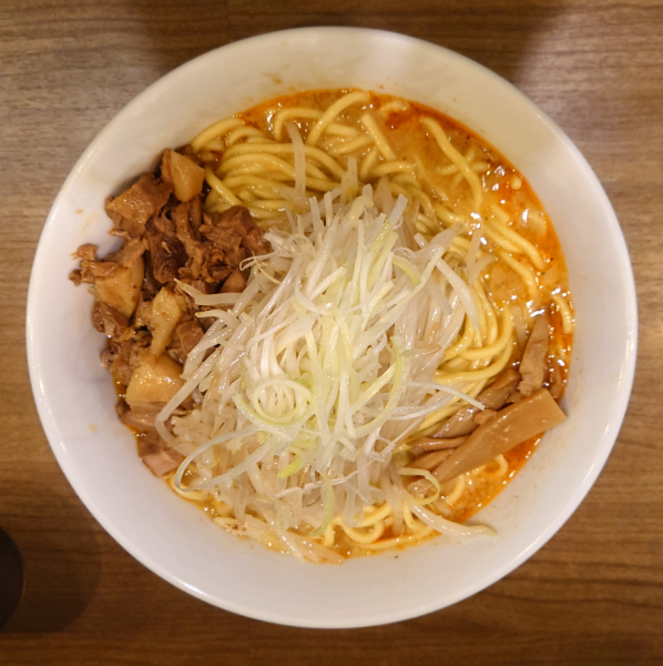 「あえめん（980円）+特盛（200円）」@味噌麺処 田坂屋の写真