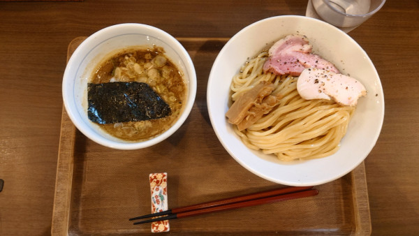 「大山鶏のつけめん(1,150円)+替えあつ(300円)」@つけめん さなだの写真