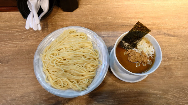 「つけ麺（1,000円）+特盛（200円）」@風雲児 横浜店の写真