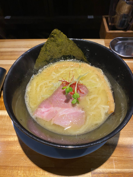 「濃厚牡蠣らぁ麺(980円)」@麺屋貝夢の写真
