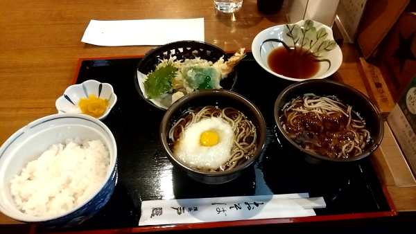 「戸隠定食（１，１００円）」@そば處 戸隠 新横浜店の写真