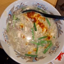 感謝麺（酸辣湯麺）セット800円