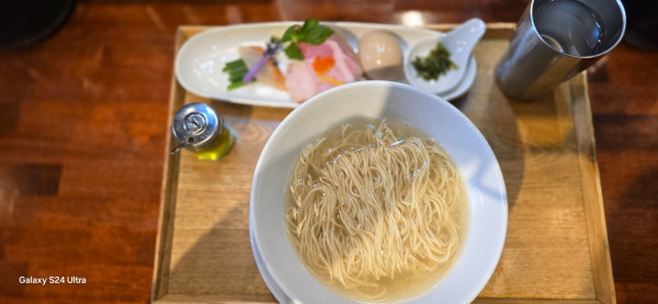 「金目鯛のSIOそば（大盛）」@麺処しろくろの写真