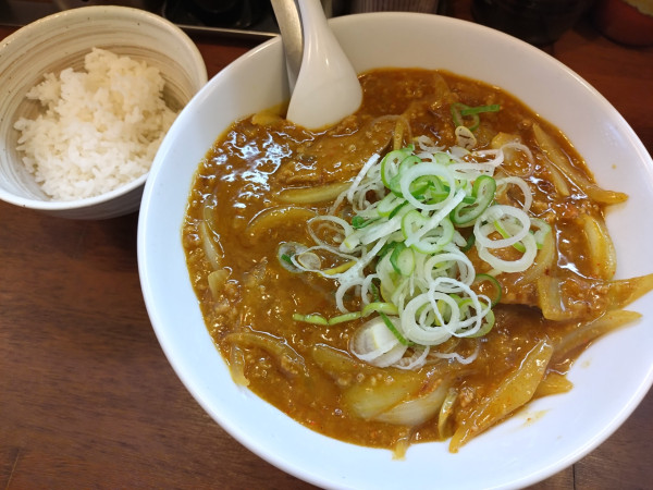 「【限定】あんかけカレーラーメン ¥1200」@拉麺 梅太郎の写真