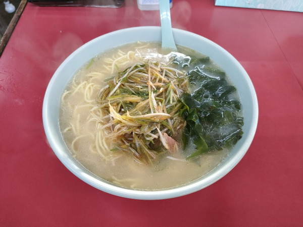 「ネギラーメン　中盛　850円」@ラーメンショップ 川島店の写真