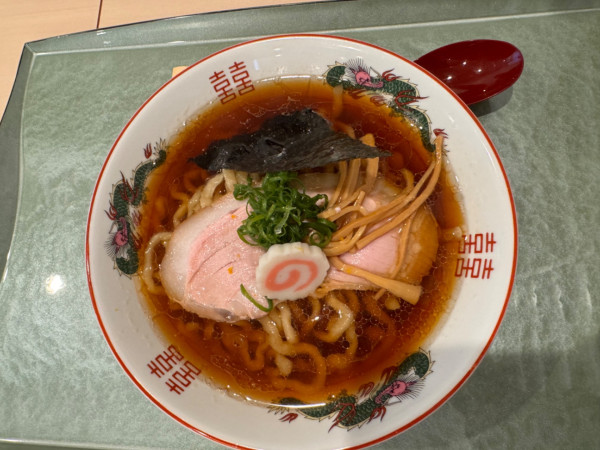 「魚介らぁ麺（大盛）」@らぁ麺 花萌葱の写真