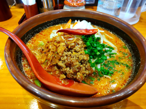 「山椒味噌ラーメン＋肉ネギ」@味噌らーめん専門店 蔵出し味噌 門左衛門 西浦和店の写真