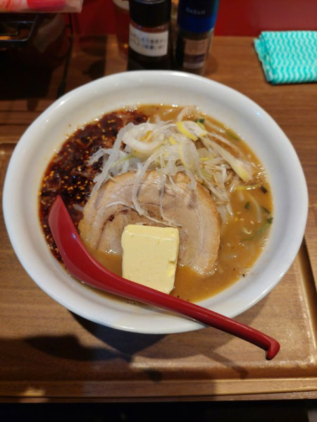 「辛味噌バターらーめん」@らーめん 蓮の写真