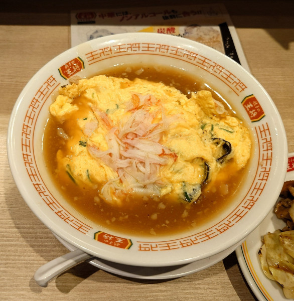 「天津麺(748円)」@餃子の王将 大宮駅西口店の写真