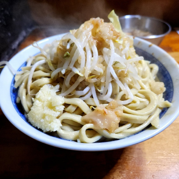 「小ラーメン ヤサイ、ニンニク、アブラ」@蓮爾 新町一丁目店の写真