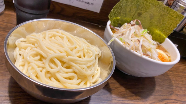 「つけそば 小 全部乗せ十八番 ¥1,250」@麺舗十六の写真