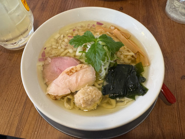 「雉そば（塩） 他」@立ち呑み居酒屋 金町製麺の写真