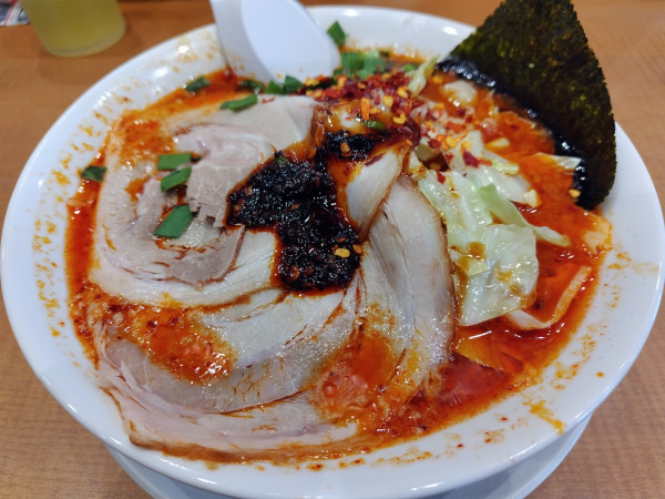 「旨辛きゃべとん　※大辛」@二代目丸源 松本店の写真