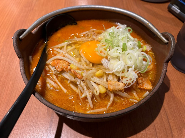 「キムチ納豆ラーメン」@柳家 総本店の写真