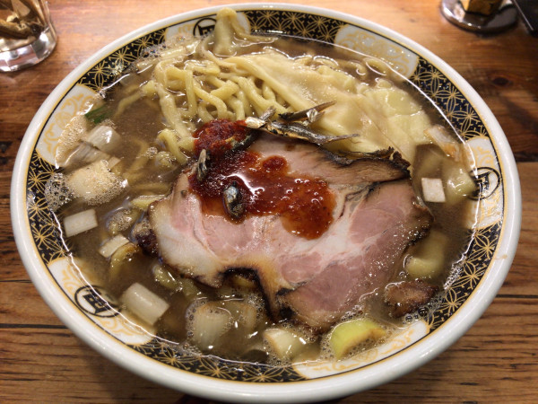「すごい煮干ラーメン 大盛(多め、濃いめ) 950円」@ラーメン凪 大宮店の写真