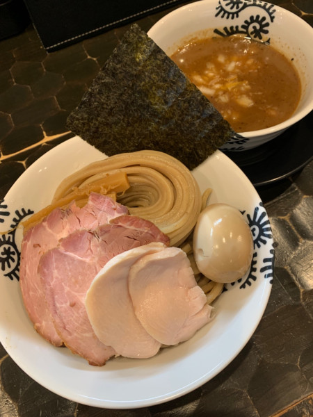 「謹製つけそば 大盛り 1750円」@謹製麺道 竜の写真