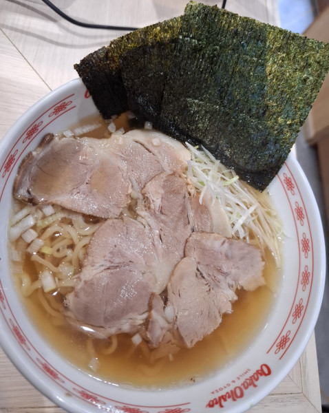 「中華そば７４０円」@大阪王将 神保町店の写真