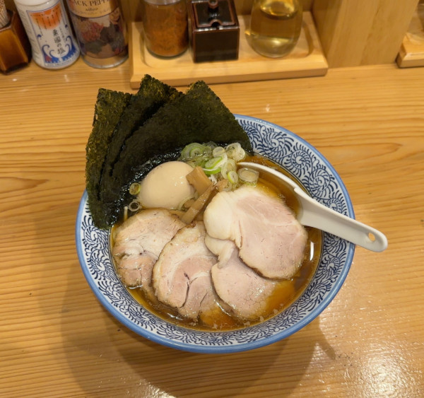 「特製中華そば」@中華そば 笑歩の写真