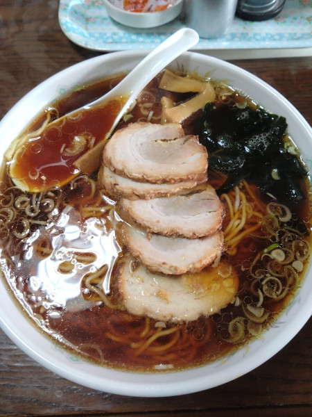 「チャーシューメン　大盛」@とりやの写真