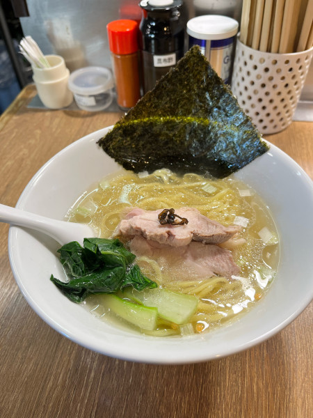 「昆布塩」@昆布の塩らー麺専門店 MANNISH 東日本橋店の写真