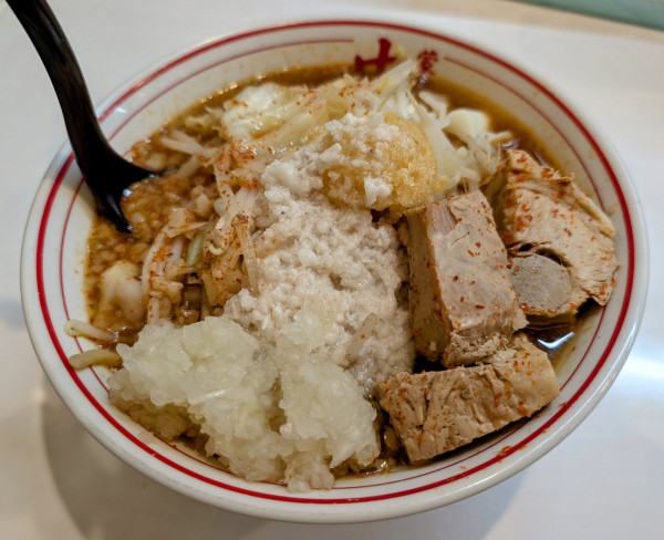 「辰郎R（辛5）1300円」@蒙古タンメン 中本 柏店の写真