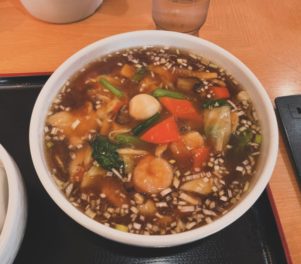「五目あんかけラーメン」@麺屋酒房 喜凛の写真