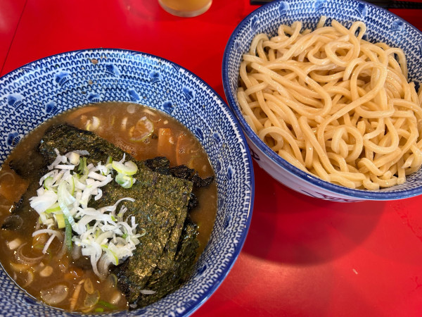 「つけ麺➕メンマ➕瓶ビール」@自家製中華そば 勢得の写真