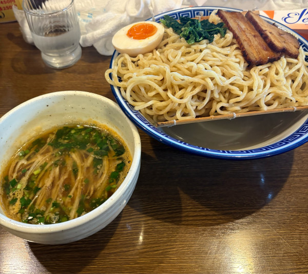 「つけ麺(オリジナルスープ)大盛」@らー麺にしかわの写真