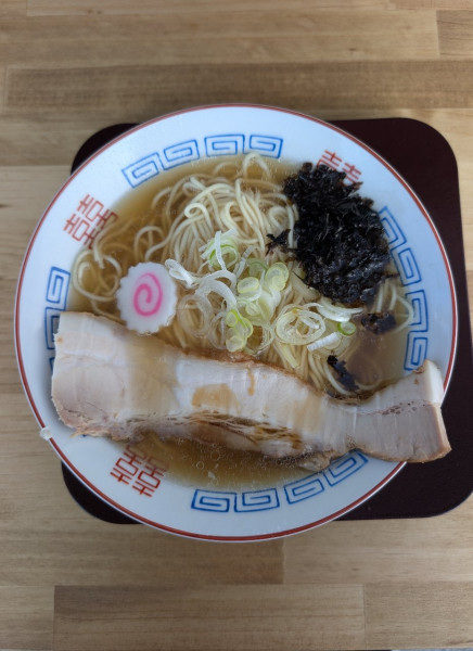 「昆布醤油麺」@屋台ラーメン 葵央の写真