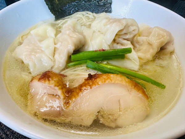 「塩ワンタン麺【1450円】」@麺や金時の写真