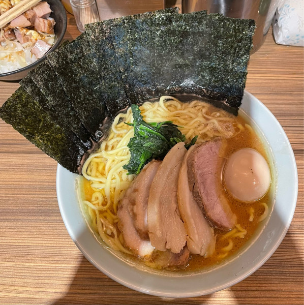 「ラーメン」@横浜らーめん渡来武 総本店の写真