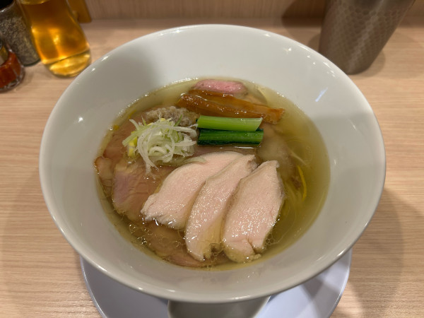 「チャーシュー塩蕎麦」@中華蕎麦 一心の写真