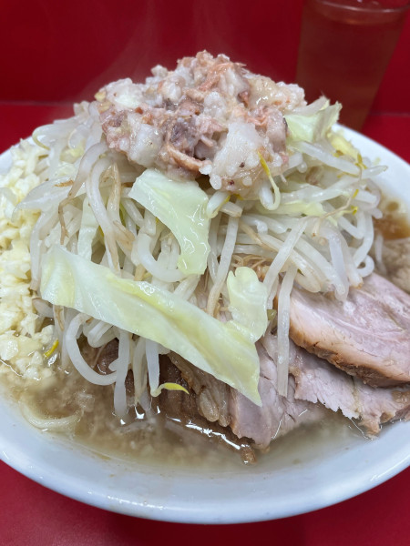 「小ぶた ゼンマシ」@ラーメン二郎 大宮公園駅前店の写真