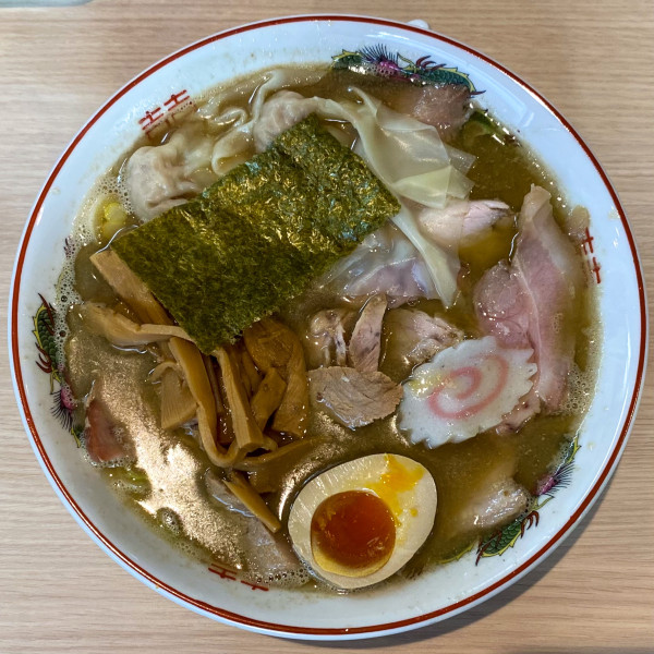 「【特製】醤油中華そば（麺少なめ）¥1,450」@桜上水 船越の写真