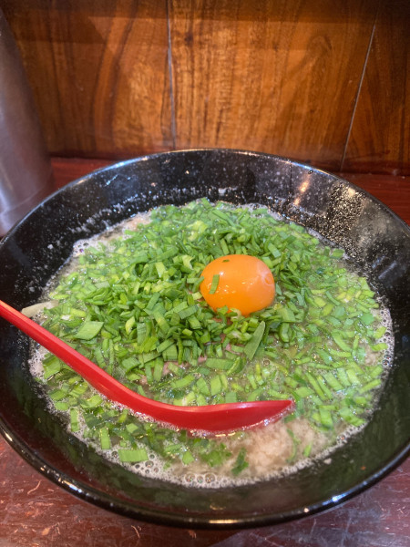 「にらそば」@石焼拉麺ぶしの写真