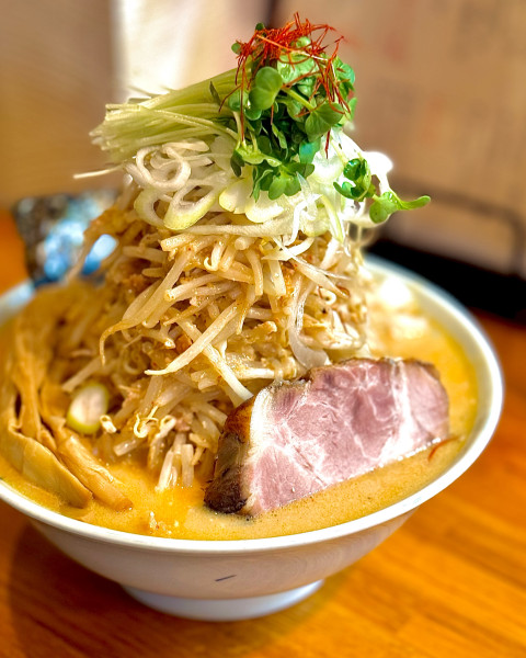 「【限定】白湯味噌」@麺屋 鶏口の写真