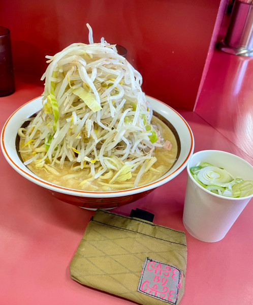「小ラーメン＋長ネギ」@ラーメン二郎 ひばりヶ丘駅前店の写真