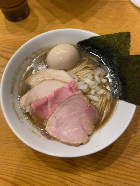 「特製純煮干しそば」@中華そば 児ノ木の写真