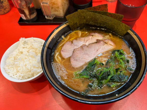 「ラーメン　ライス」@横濱家系ラーメン 川島家の写真