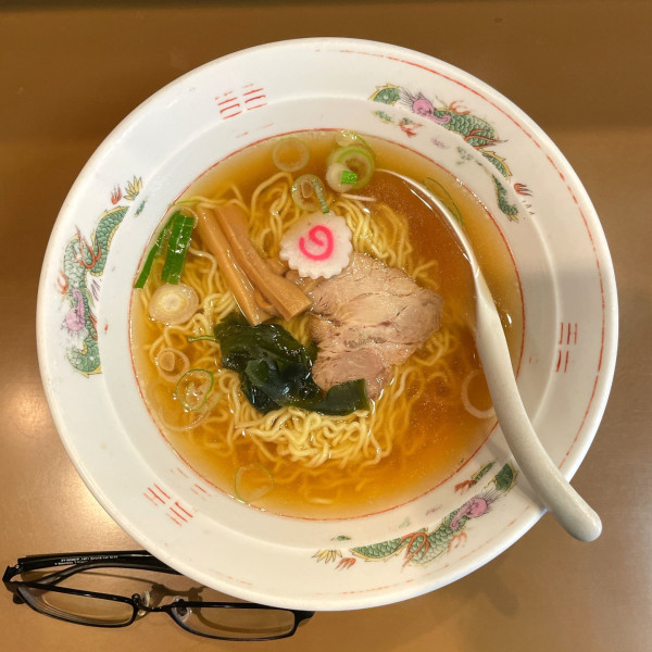 「ラーメン（Bセット）」@ラーメンと餃子の店 水岡の写真
